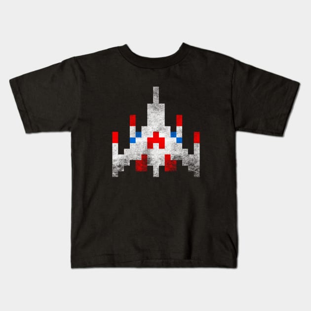 Spacecraft Vintage Kids T-Shirt by allysontx